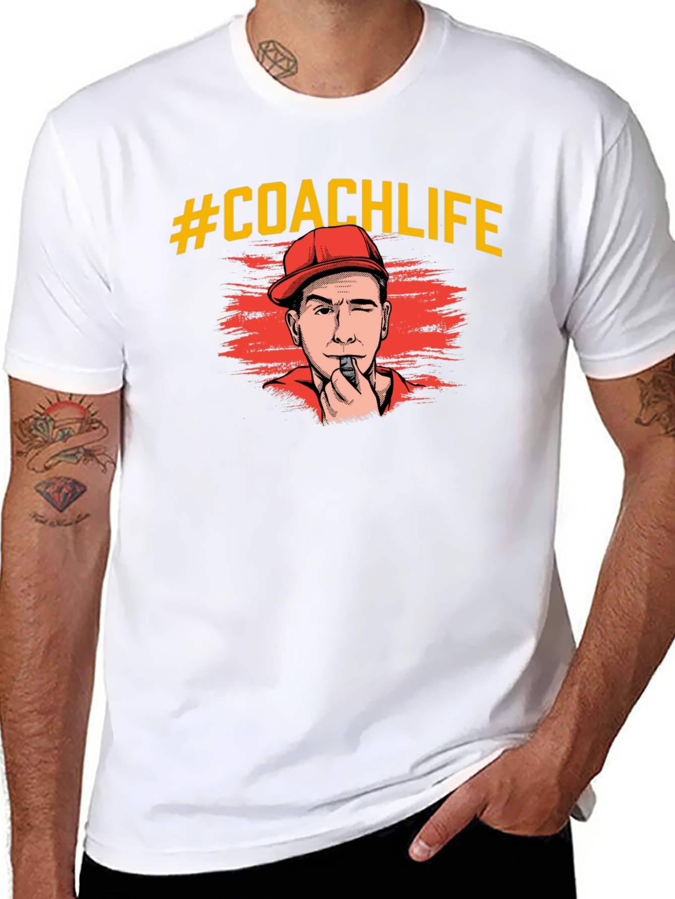 #CoachLife Graphic T-Shirt - Black