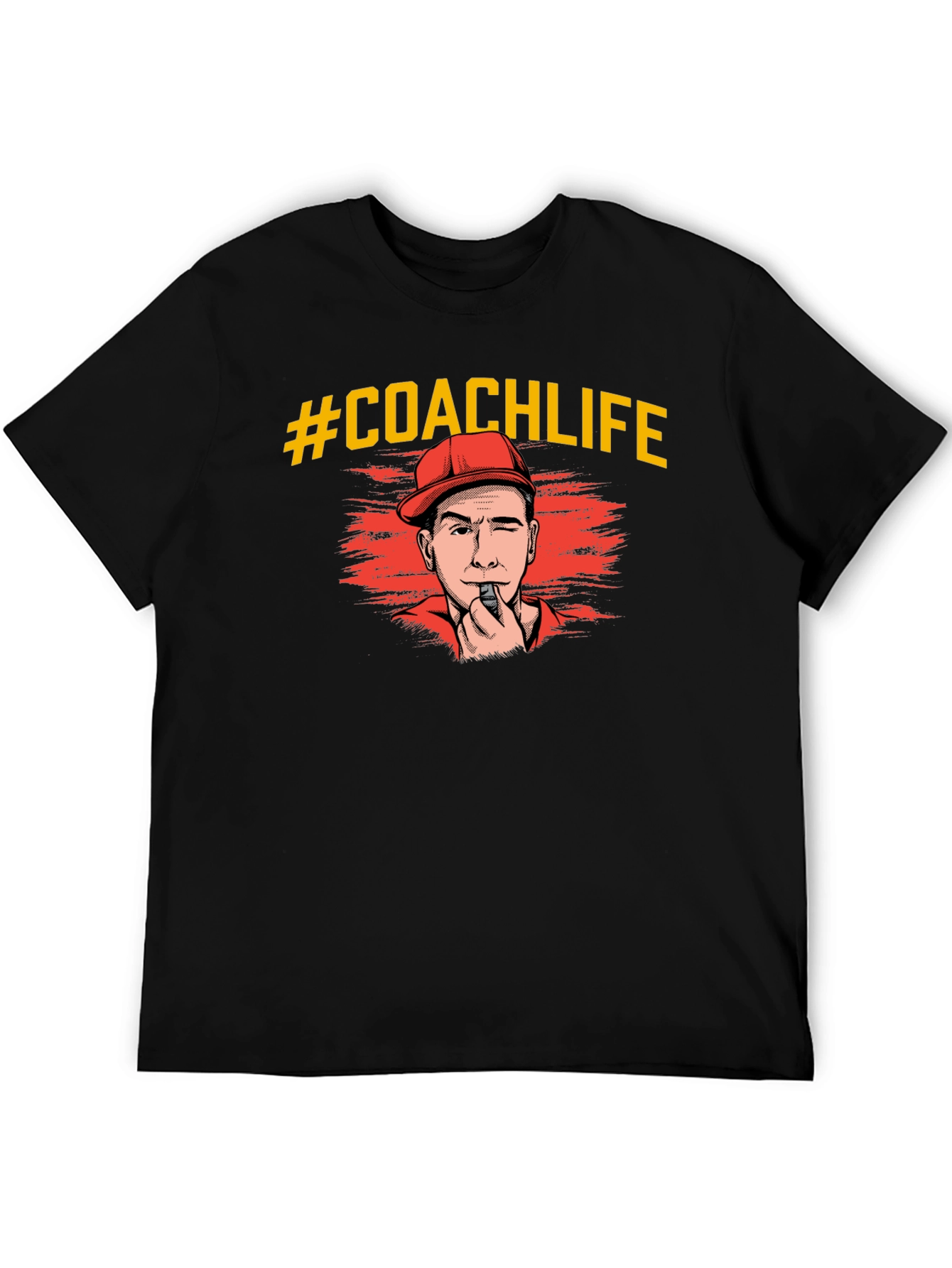 #CoachLife Graphic T-Shirt - Black