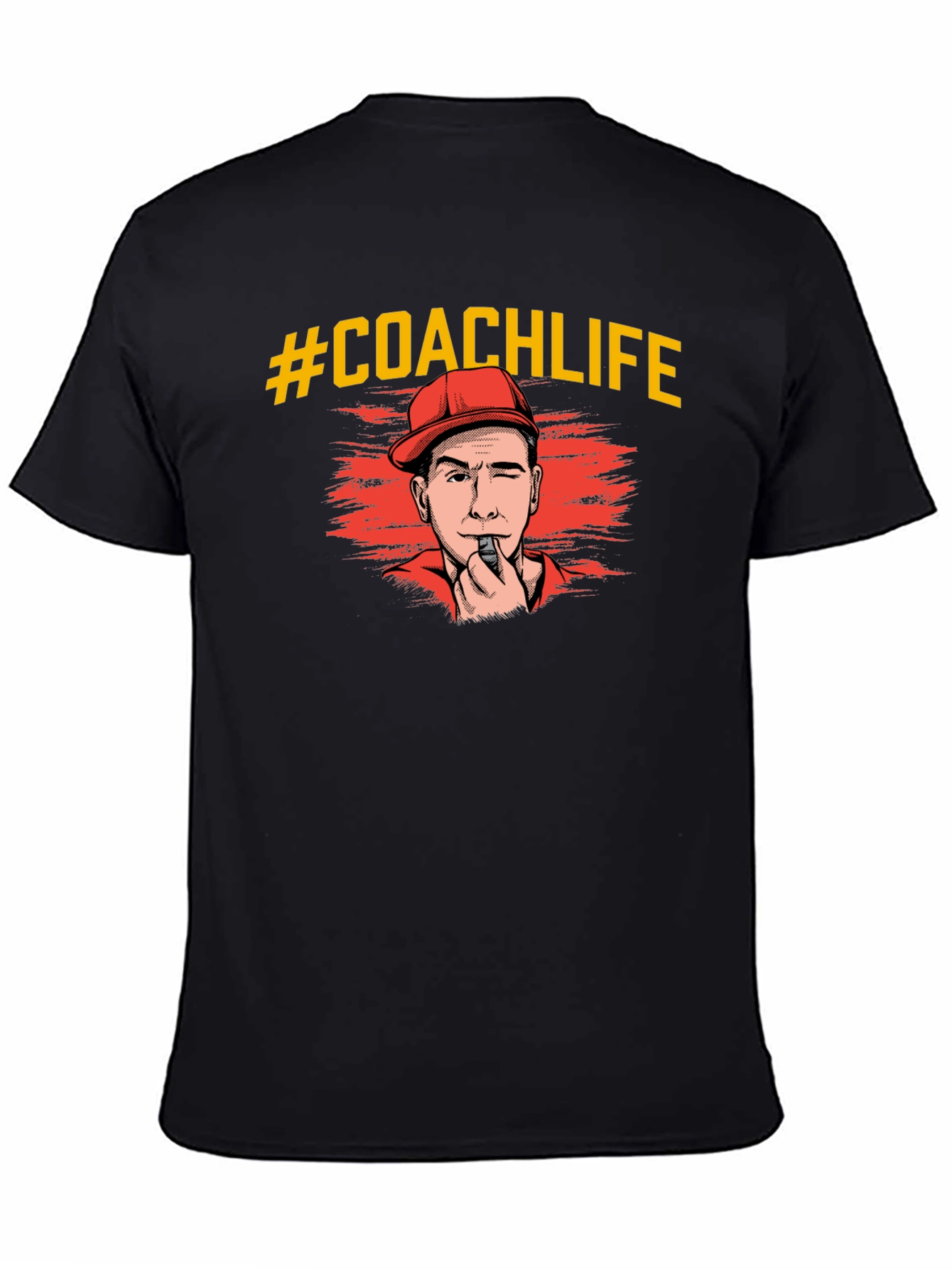 #CoachLife Graphic T-Shirt - Black