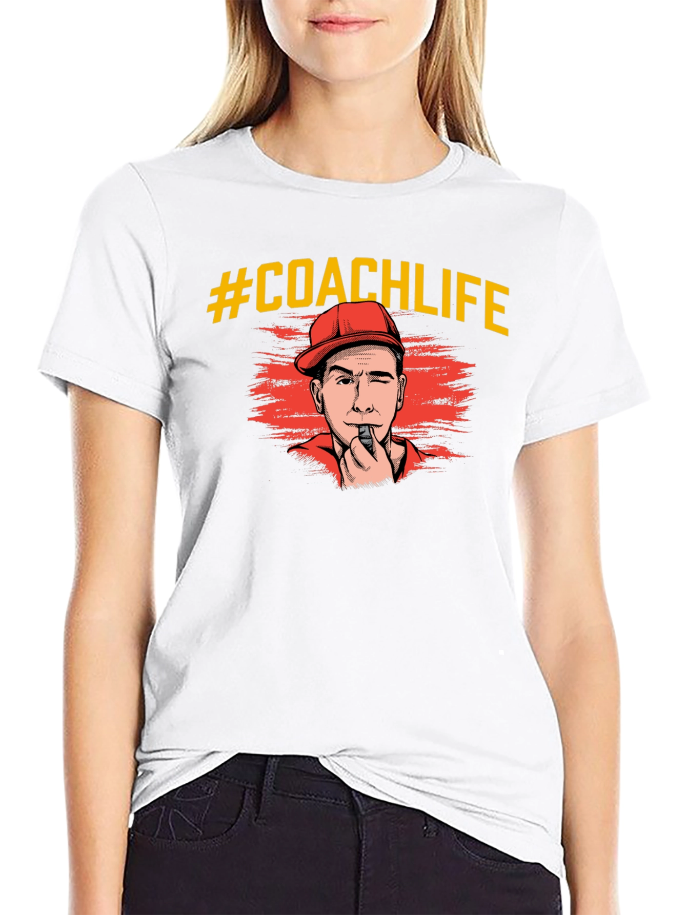 #CoachLife Graphic T-Shirt - Black