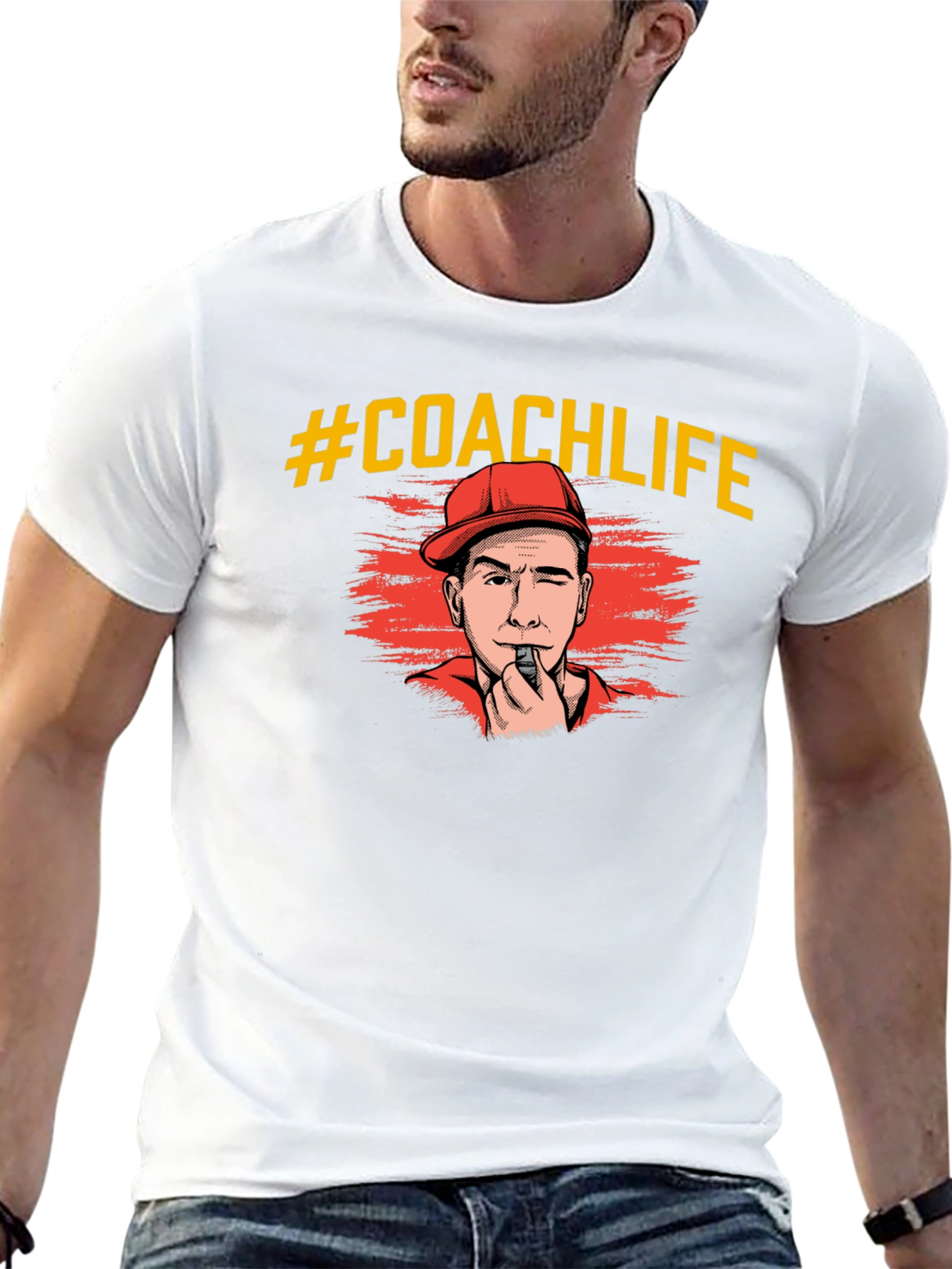 #CoachLife Graphic T-Shirt - Black