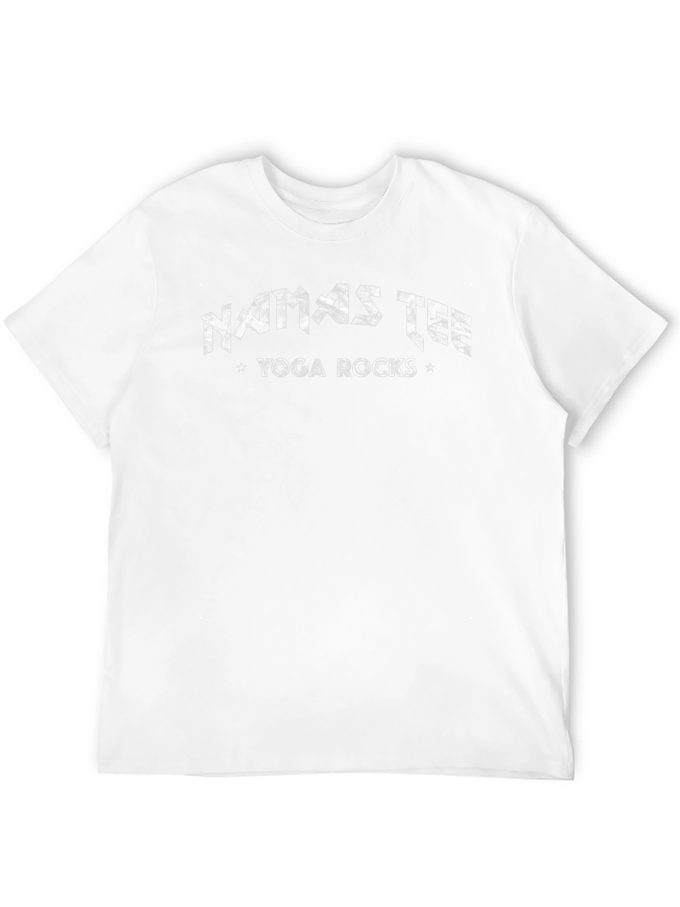 Namastee Yoga Rocks Tee - Black