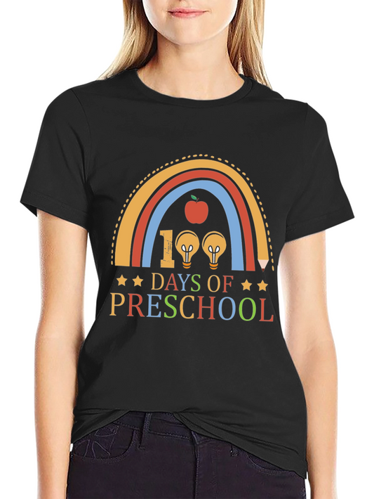 100 Days of Preschool Graphic Tee