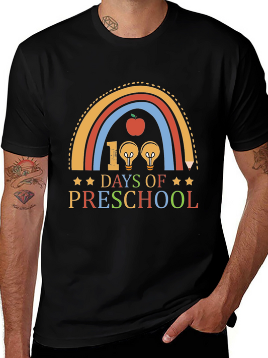 100 Days of Preschool Graphic Tee