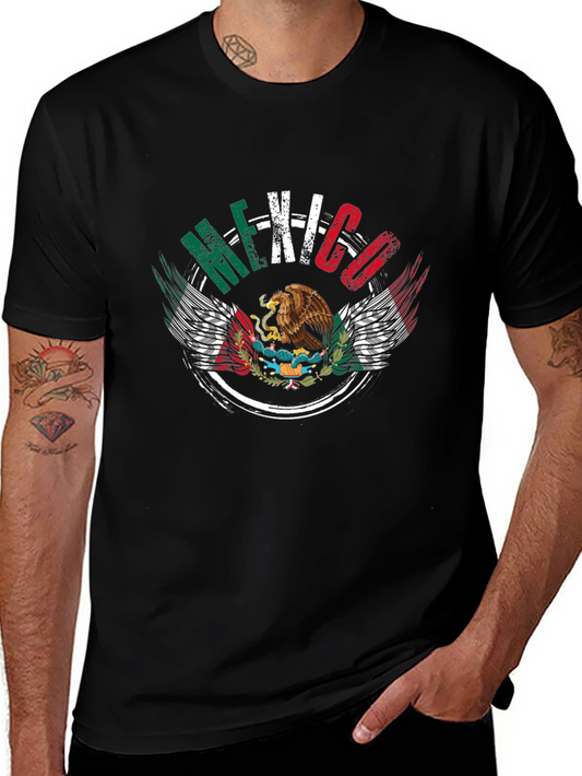 Mexico Flag Eagle Graphic Tee