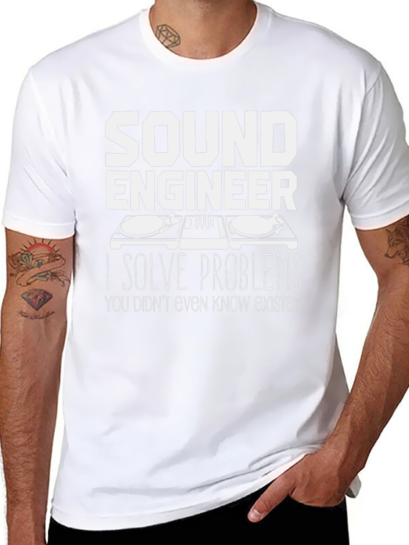 Sound Engineer T-Shirt - Problem Solver