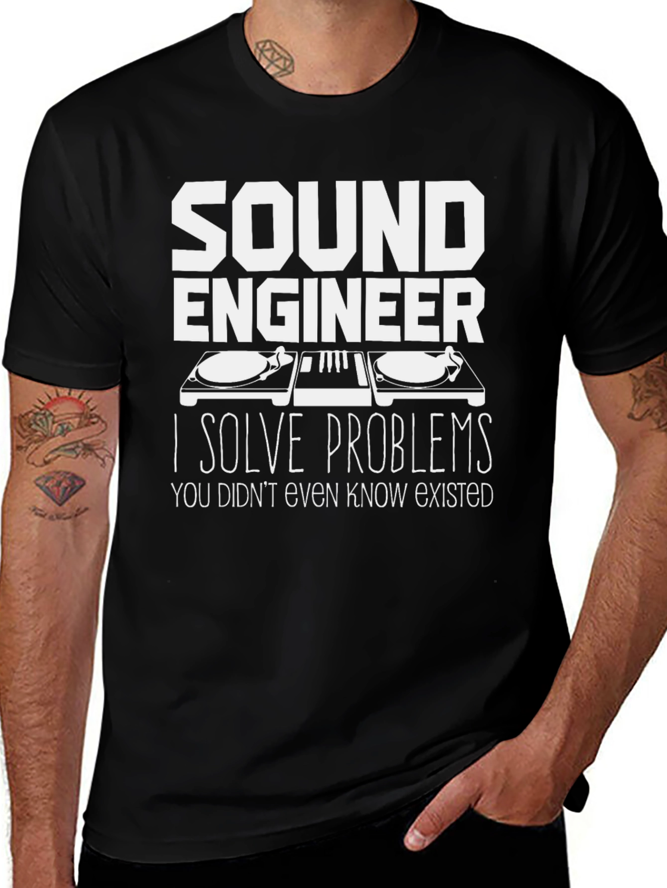 Sound Engineer T-Shirt - Problem Solver